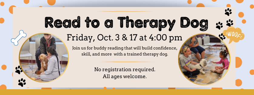 Read to a therapy dog