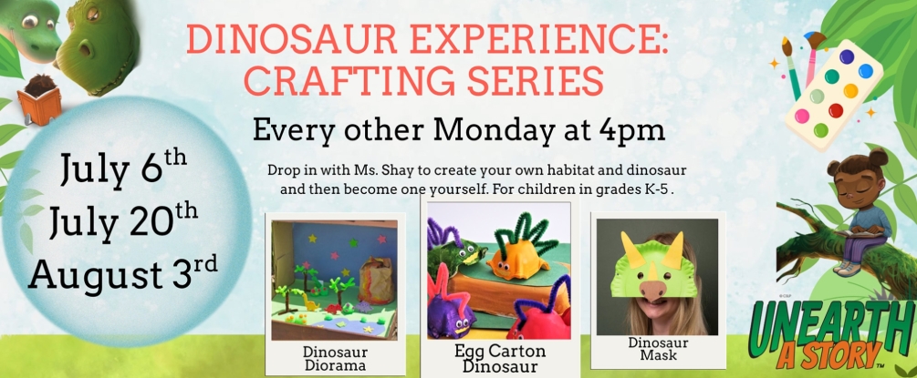 Dinosaur crafting experience
