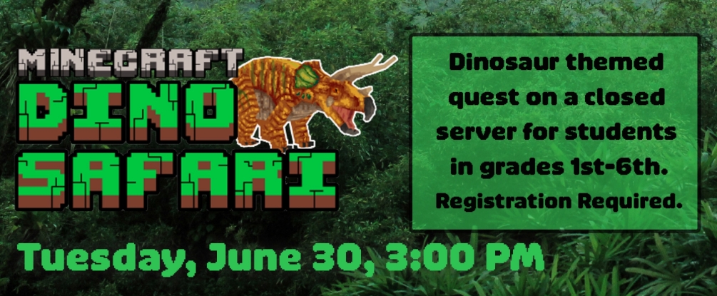 Minecraft Dinosaur Safari